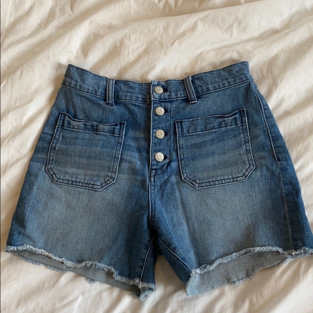 Madewell Blue Jean Shorts